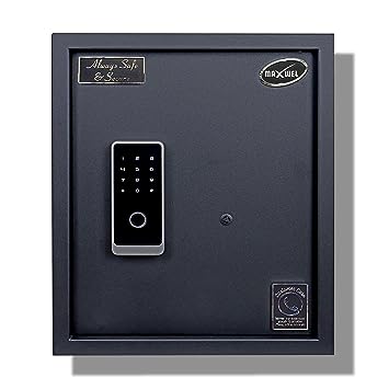 Maxwel Biometric Safe Locker-FORT SAFE AB BIO -66 BLACK