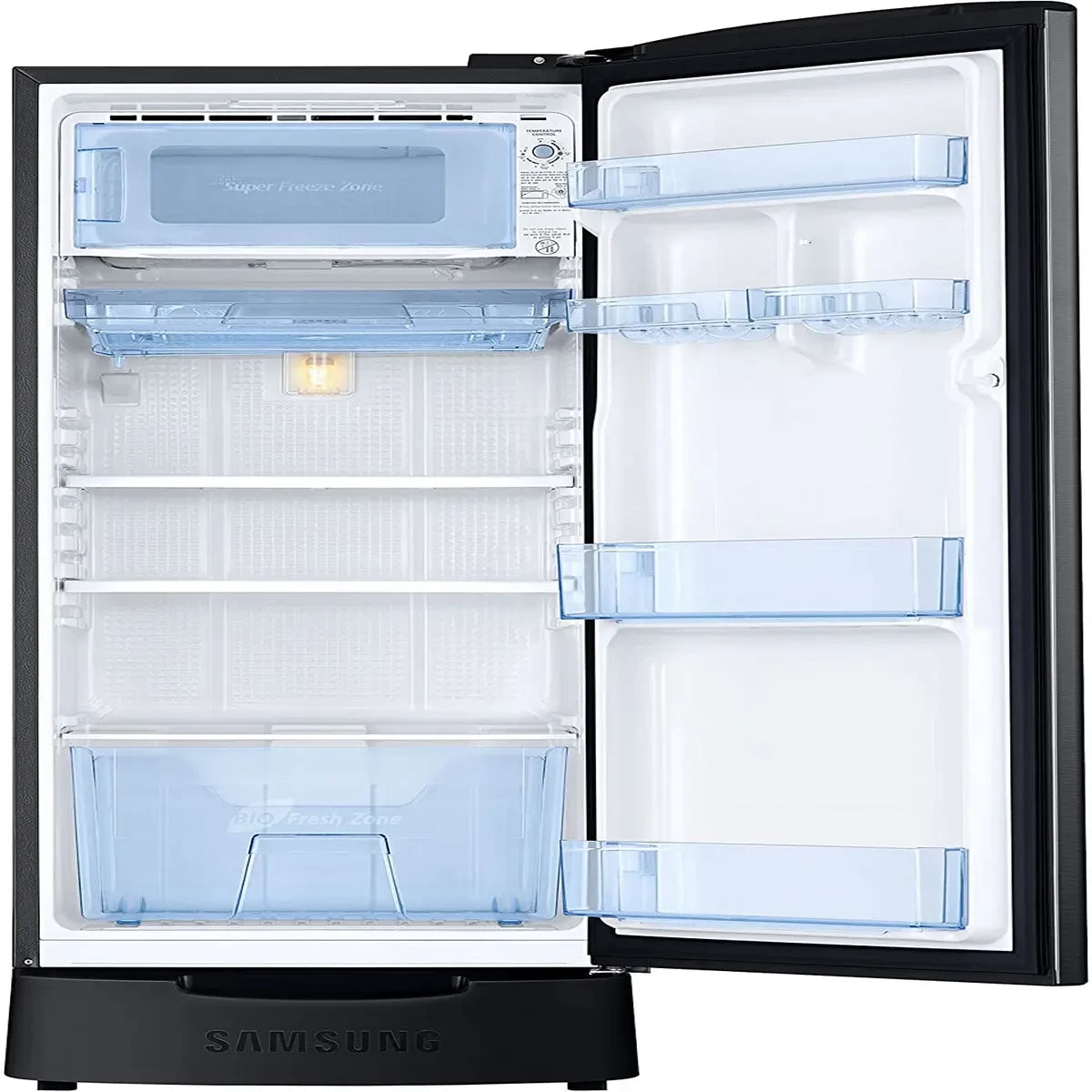 Samsung 192 L 4 Star Inverter Direct-Cool Single-Door Refrigerator (RR20N282YB8)