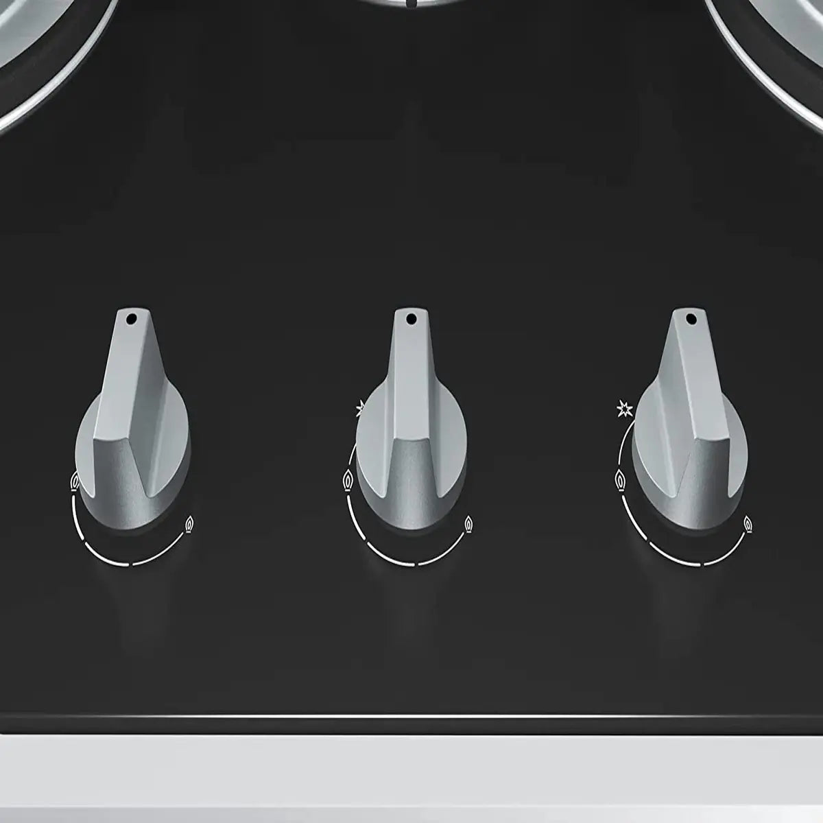 Bosch Gas Hob PMD83D31NX Triple Ring Brass Burner Auto Ignition Black