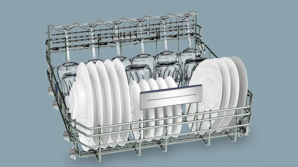 Siemens iQ500 free-standing dishwasher 60 cm silver inox SN258I06TE