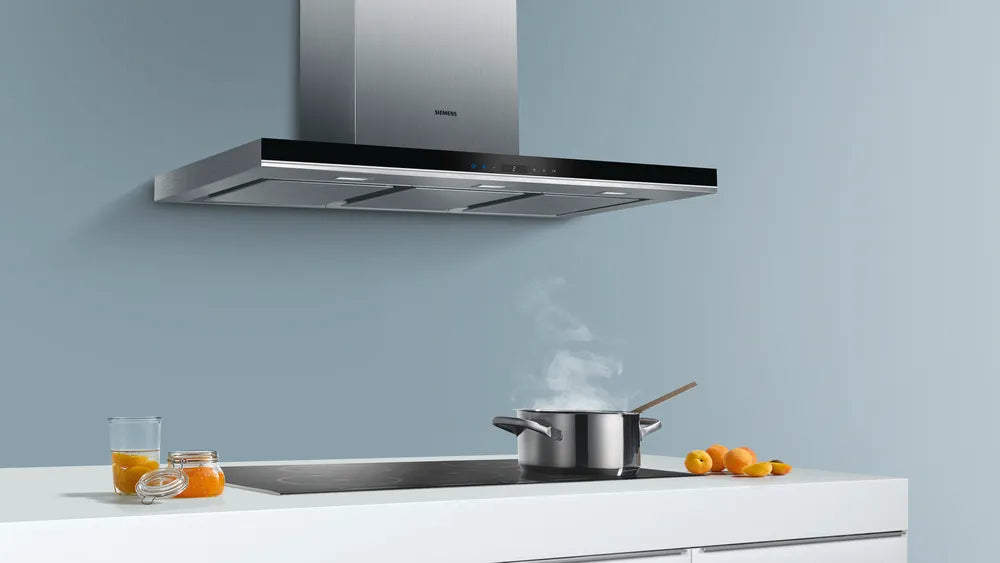 Siemens wall-mounted cooker hood 90 cm Stainless steel LC91BA572