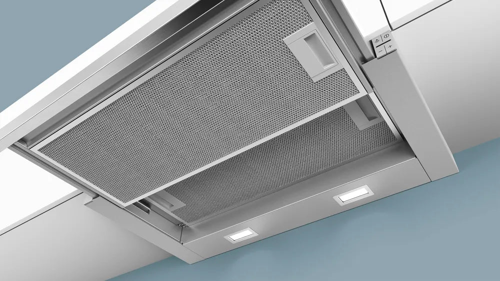 Siemens telescopic cooker hood 60 cm Silver metallic LI64MA530