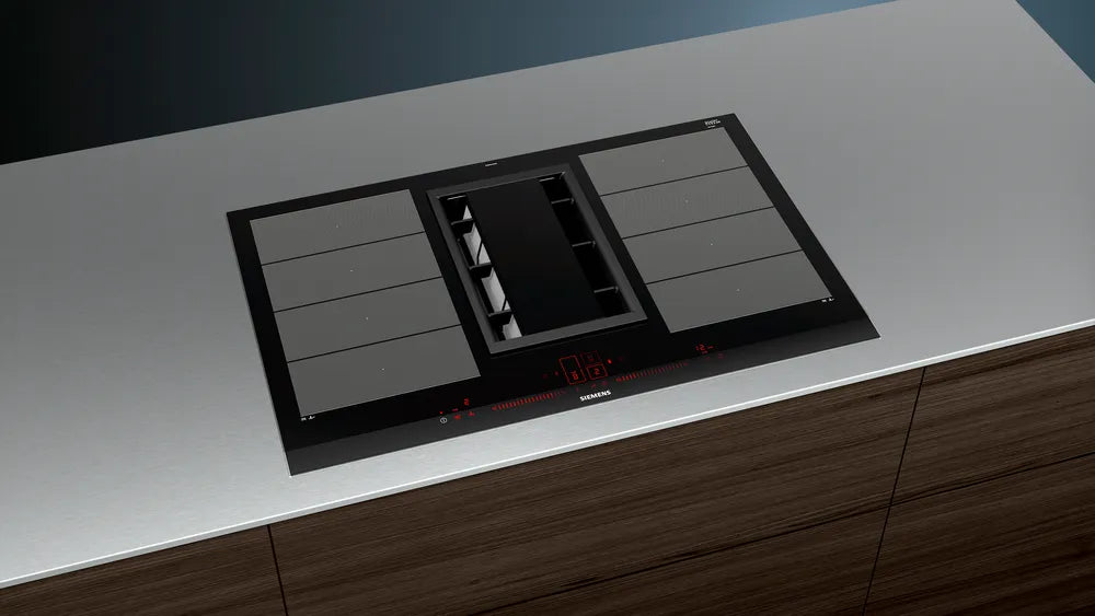 Siemens Induction hob with integrated ventilation system 80 cm EX875LX34E