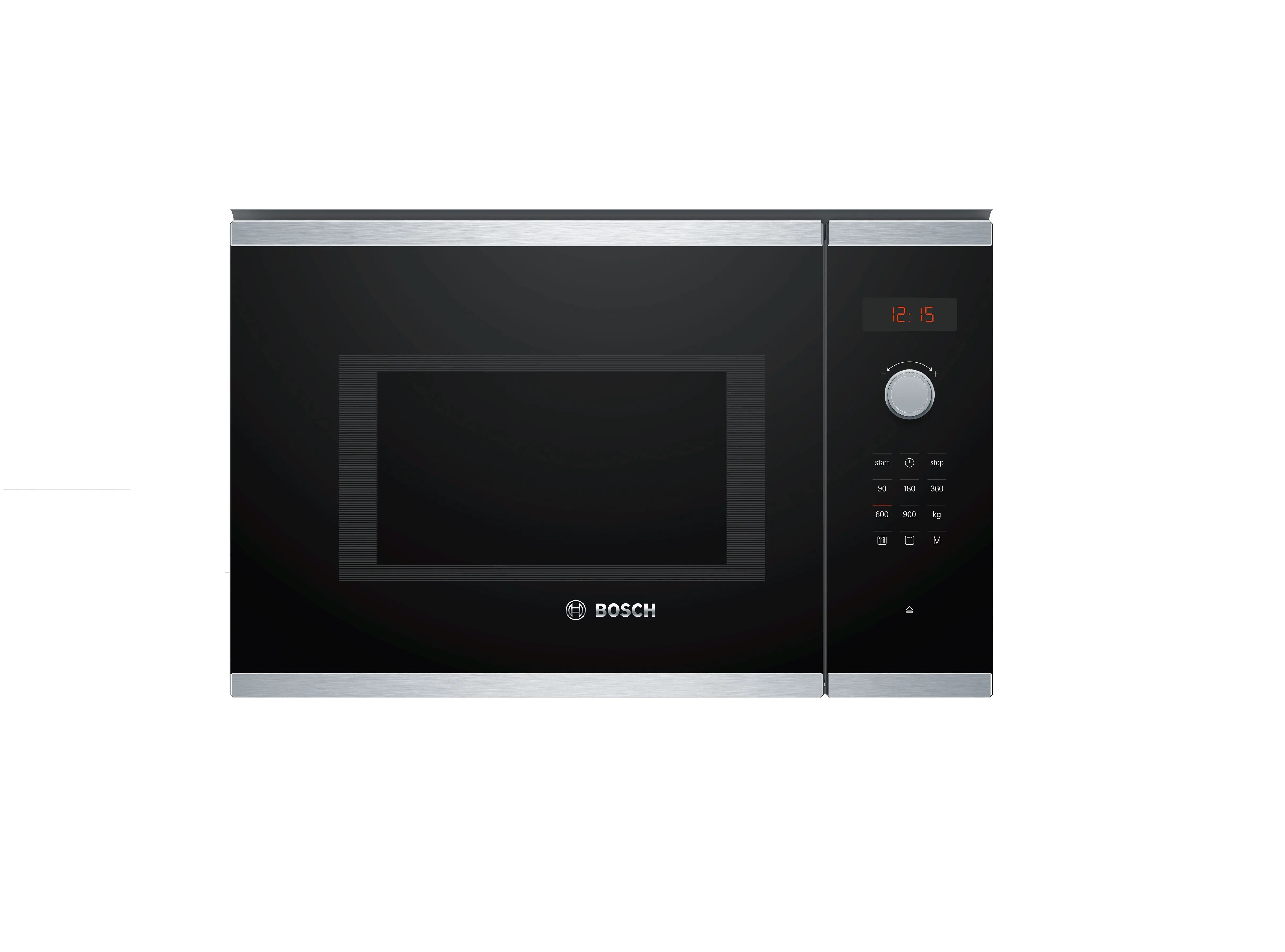 Bosch LED Display Control Built in Microwaves, 25 L (Black) BEL553MS0I