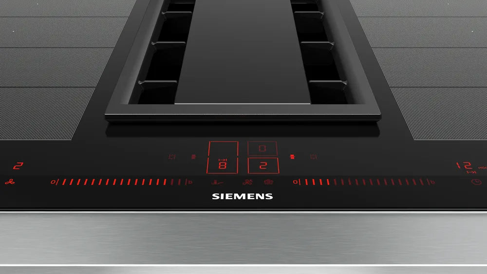 Siemens Induction hob with integrated ventilation system 80 cm EX875LX34E