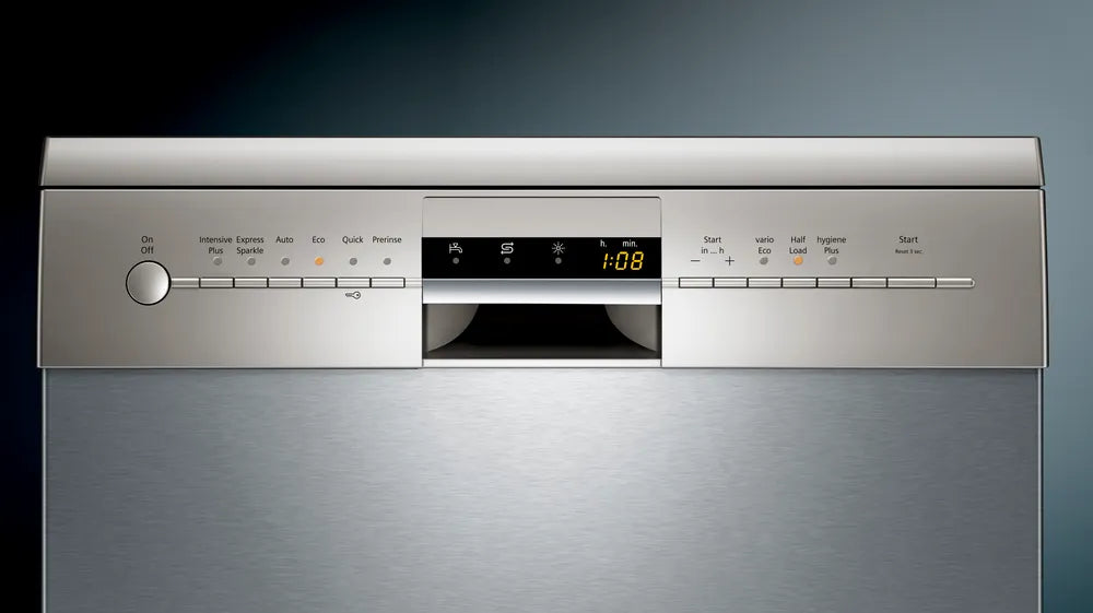 Siemens Dishwasher SN256i01GI (13 Place Settings, Silver Inox)