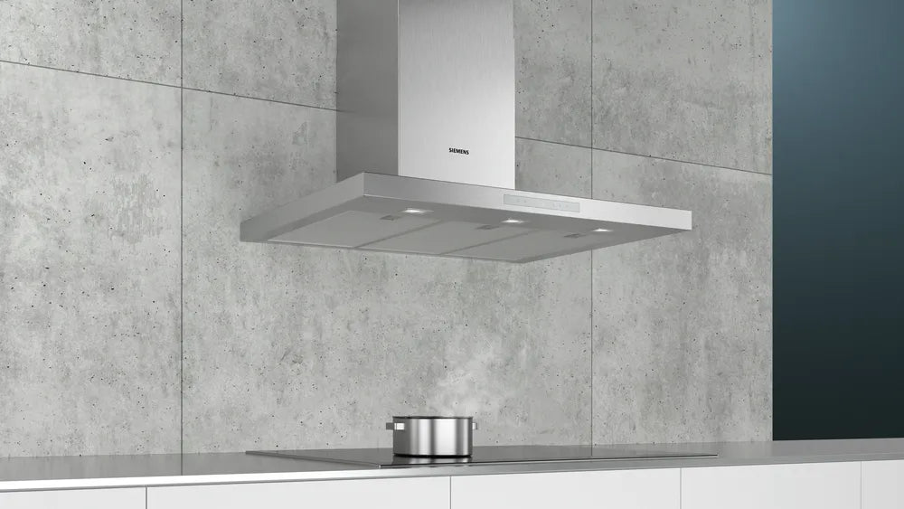 Siemens wall fairing chimney 90 cm stainless steel LC97BCP50