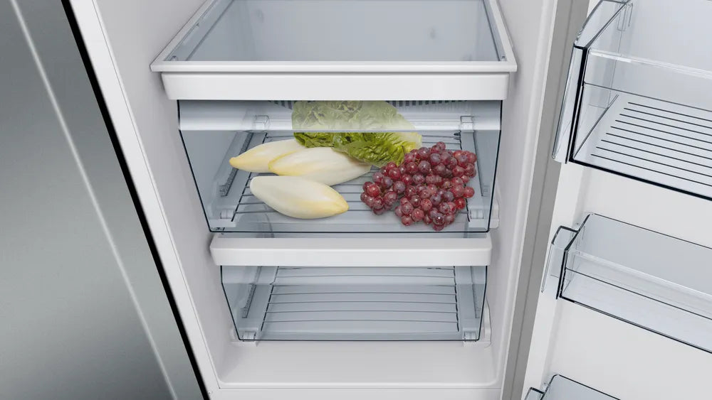 Siemens 658 L Frost Free Double Door Side-by-Side Refrigerator (KA92NVS30I, Black)