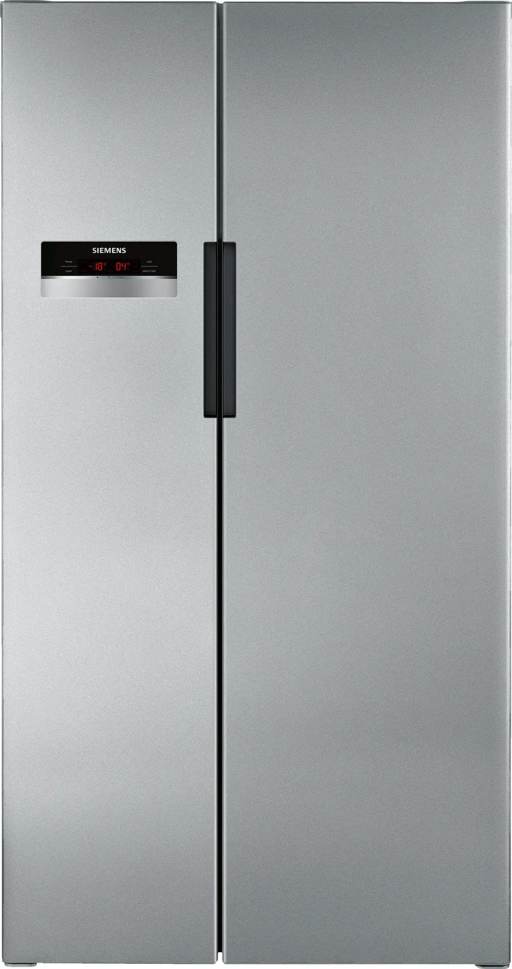 Siemens 658 L Frost Free Double Door Side-by-Side Refrigerator (KA92NVS30I, Black)