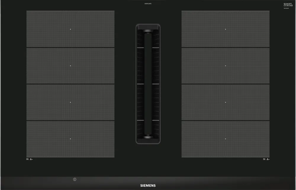 SIEMENS iQ700 Induction hob with integrated ventilation system 80 cm EX875LX67E