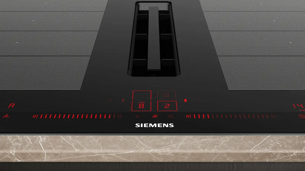SIEMENS iQ700 Induction hob with integrated ventilation system 80 cm EX875LX67E
