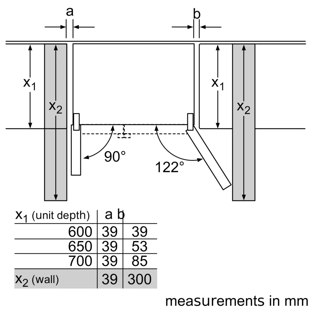 Siemens iQ100 American side by side 175.6 x 91.2 cm KA92NVS30I