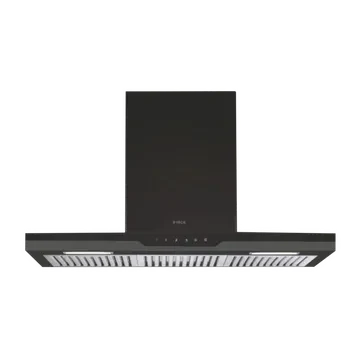 Elica METEORITE ETB PLUS LTW 90 NERO T4V 90cm 1220m3/hr Ducted Wall Mounted Chimney Black