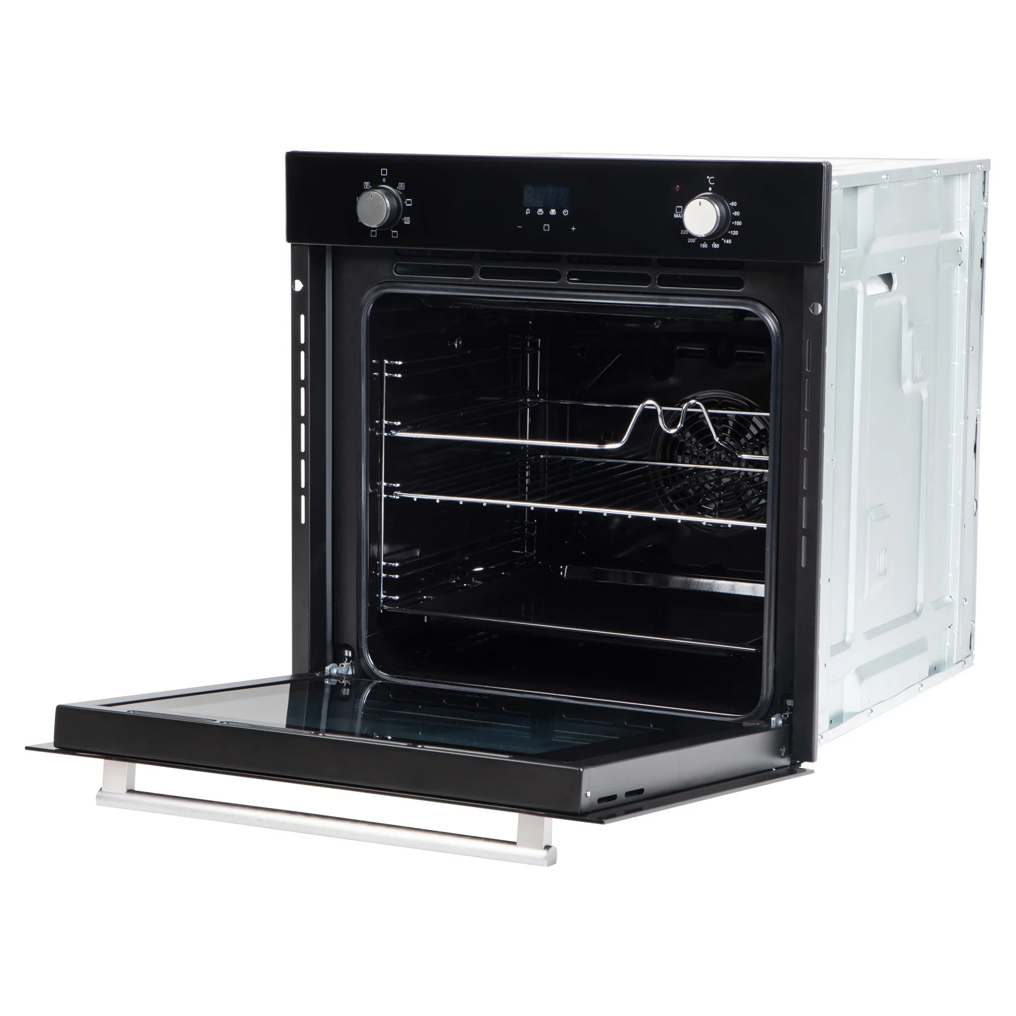 Faber FBIO 80L 8F Built-in Oven: 8 Functions, Light, Grill, Convection, Fan, Bottom Heat SS