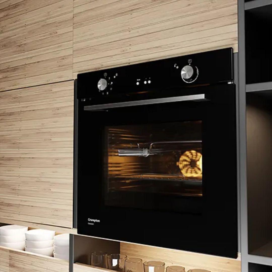 Crompton Built In Oven BIO-GAPYR78L-MBL 78 L Black