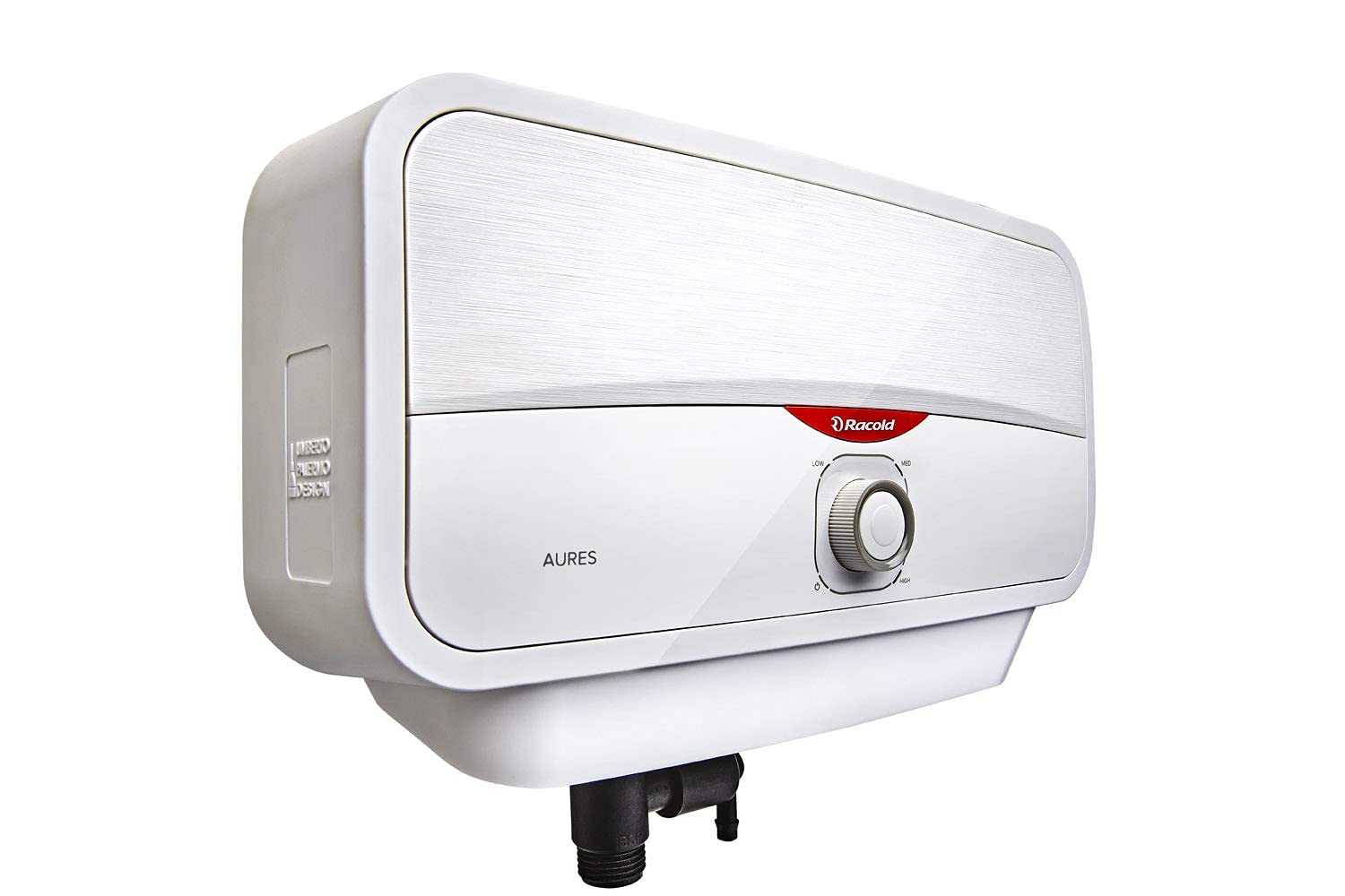 Racold Aures 5.5 Kw Horizontal Instantaneous Geyser White