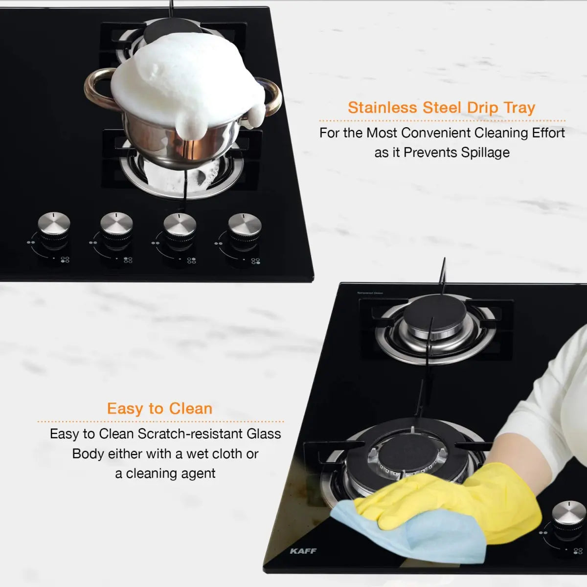 Kaff NE 4B 60 GF 4 Burner Built In Hob