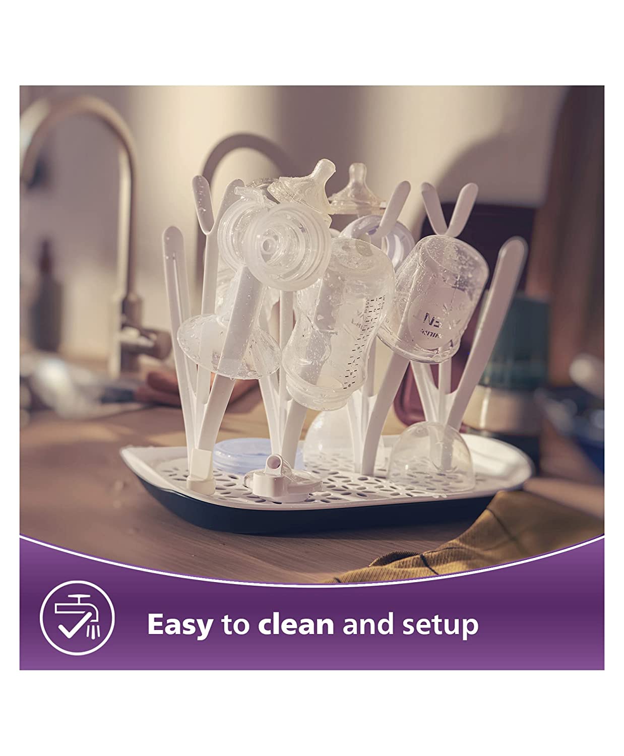 Philips Avent Single Electric Breast Pump SCF323/11 | Soft adaptable cushion | Gently stimulates milk flow | 4 massage modes | Memory function remembers last setting | Portable design