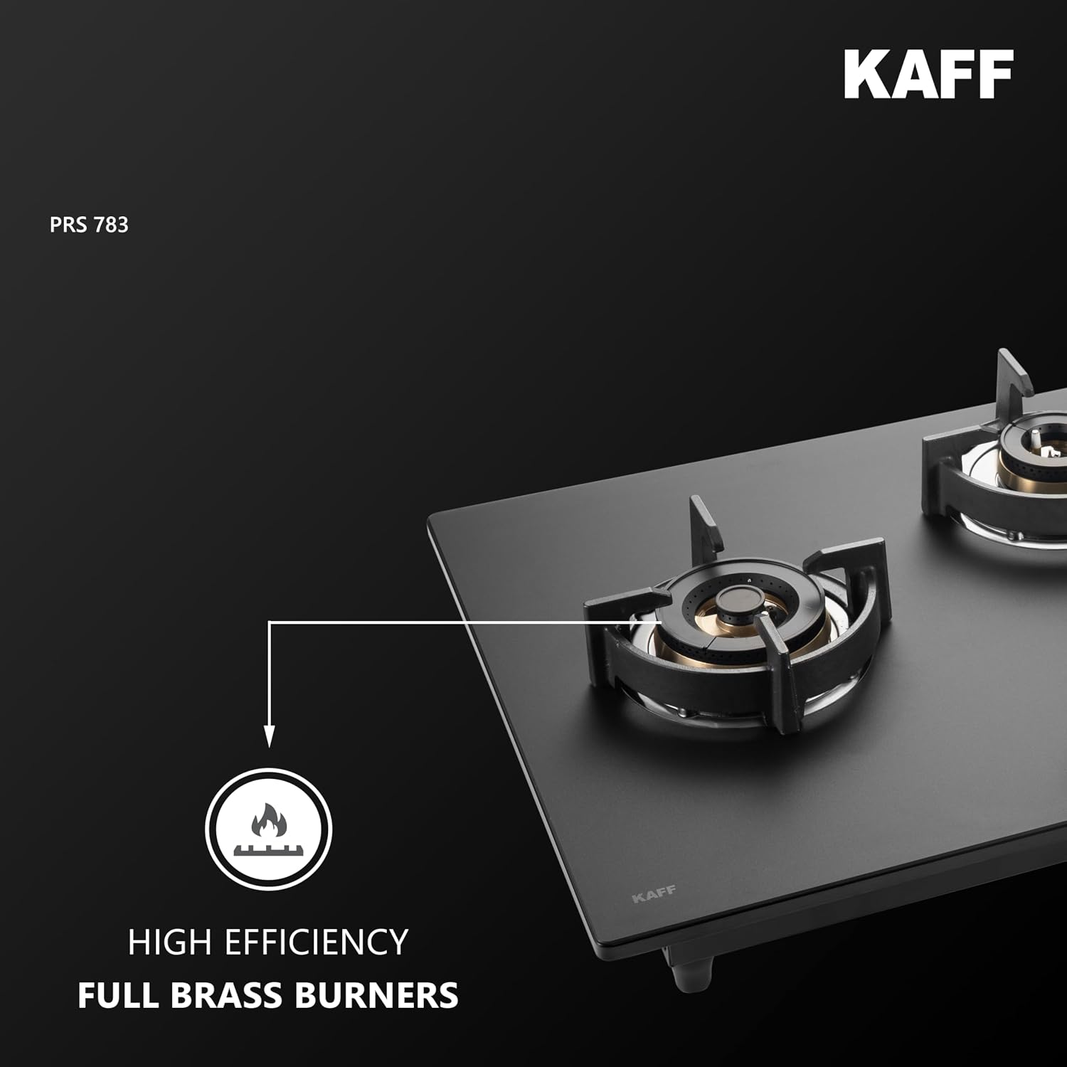 KAFF PRESTON PRS 783 Built-in Electric Hob 3 Burners Glass 78cm