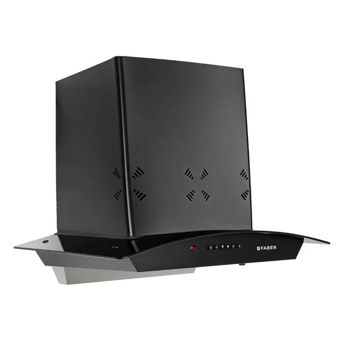 Faber Hood Ace Pro 3D HC PB FL BK 60 Wall Mount Black Chimney