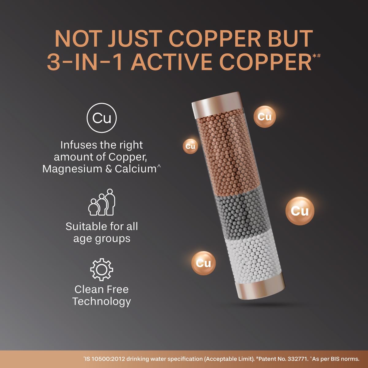 Aquaguard Neo 8-Stage UV+UF+Active Copper Tech Water Purifier | Suitable for Municipal Water Only (TDS <200 ppm) | Not Suitable for Borewell/Tanker Water (TDS >200 ppm) | Free Service Plan wo