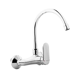 kohler K-99483IN-A4-CP Single handle wall mount kitchen faucet in polished chrome