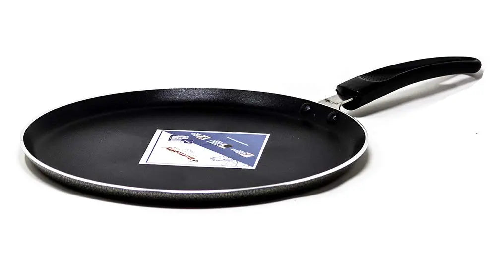 Butterfly Raga Non-Stick Aluminium Omni Tawa, 28 cm, Black