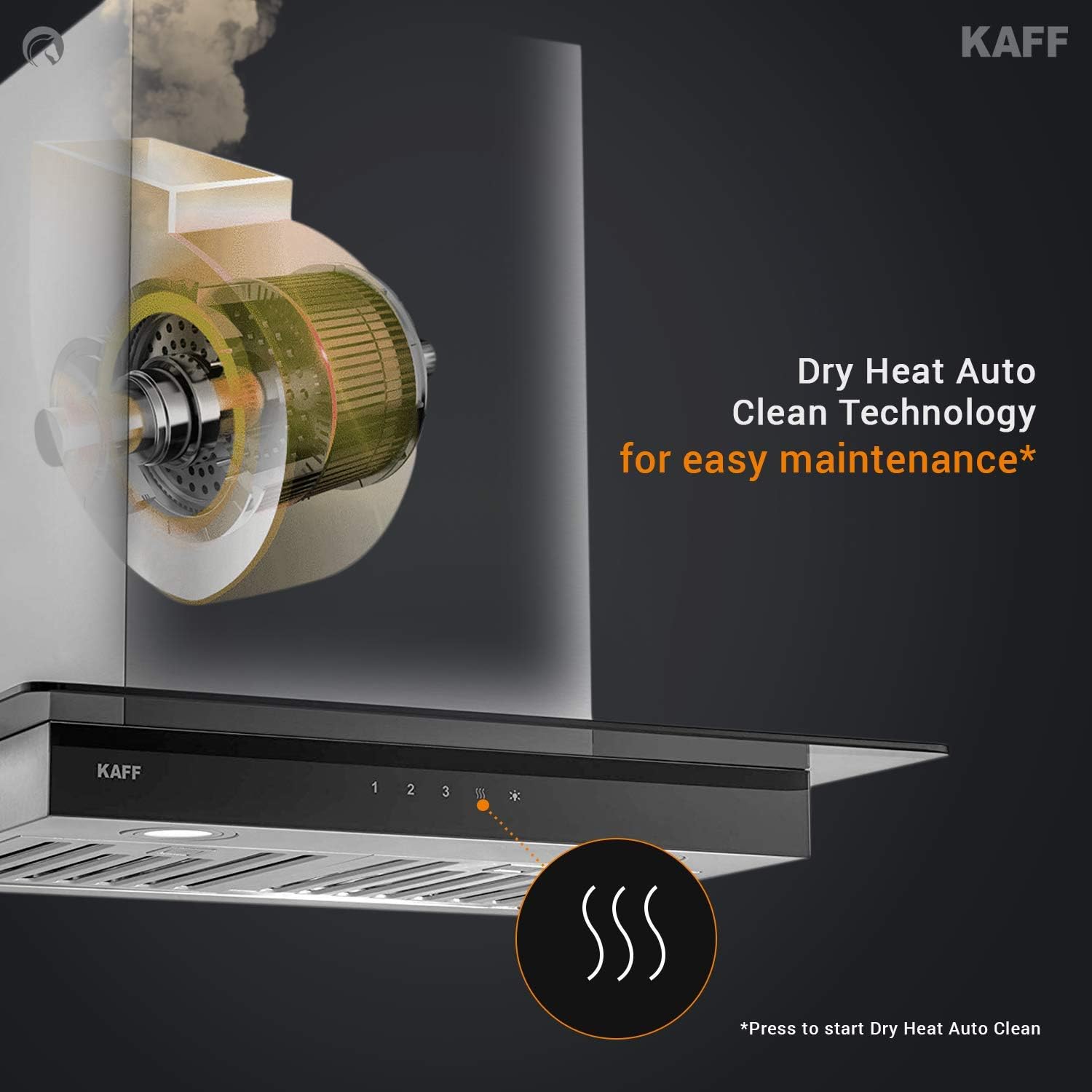 KAFF Chimney 60 cm 1180 M3/H (Astra TX DHC-60,)