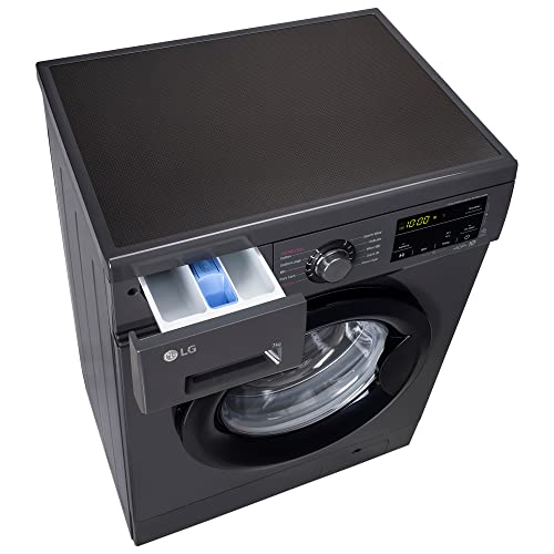 LG 7 Kg, 5 Star, Direct Drive Technology, Steam Wash, 6 Motion DD, Smart Diagnosis, Fully-Automatic Front Load Washing Machine (FHM1207SDM, Allergy Care, In-Built Heater, Touch Panel, Middle