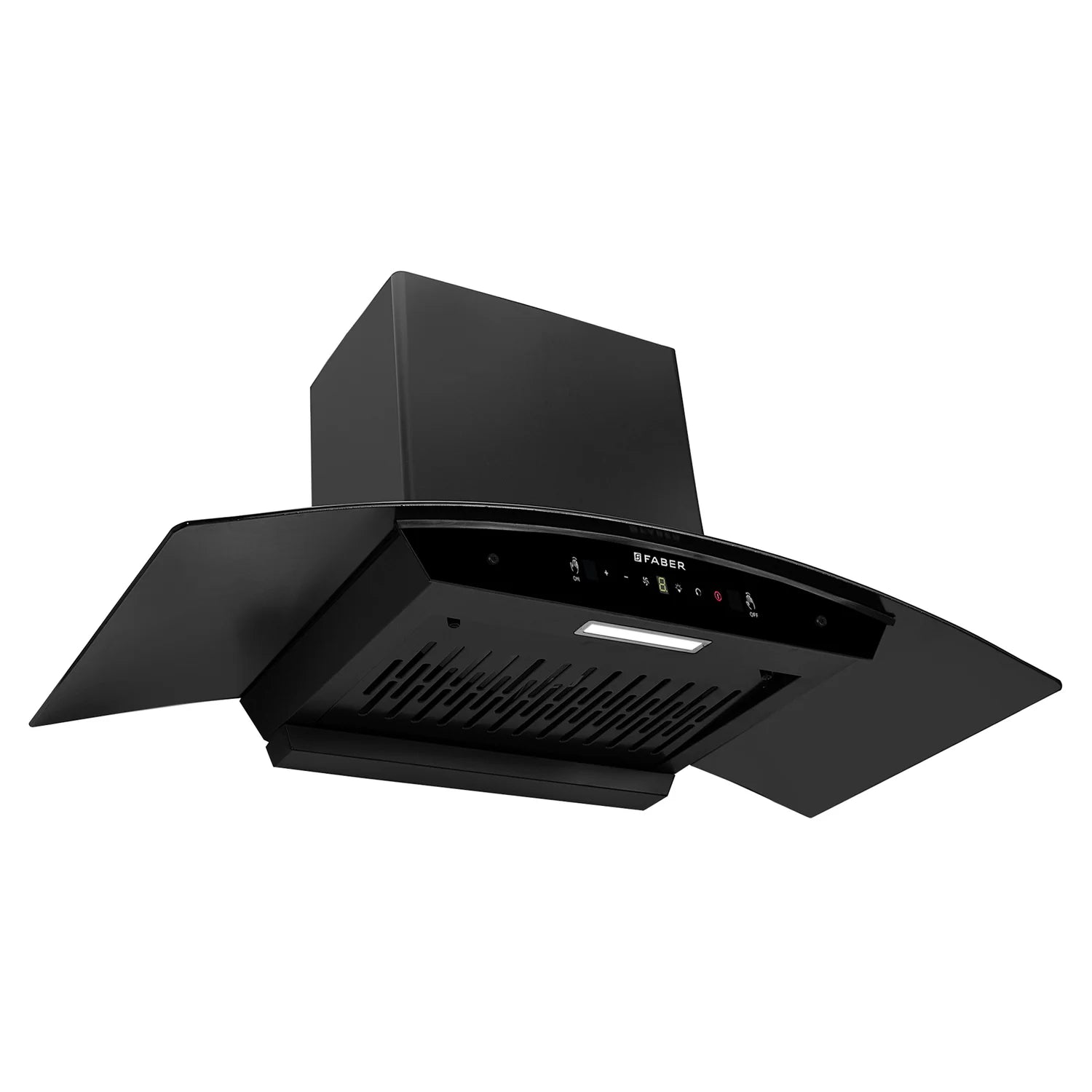 Faber LIBRA BLDC HC SC FL BK IN 90cm Chimney Hood - Efficient & Sleek Design
