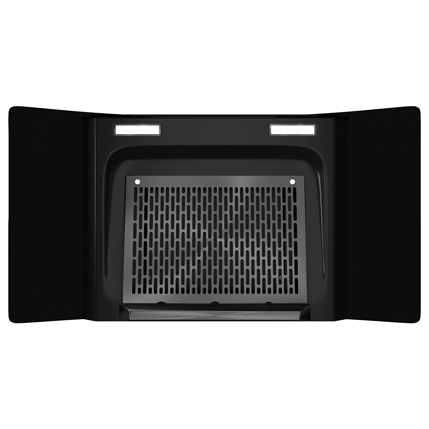 Crompton SensoSmart Curved 90cm Chimney Filterless (Black) 1360 m³/hr (CHD-SSC90FLE-MBL)