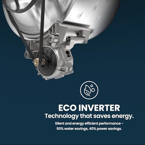 IFB 8 Kg 5 Star with 9 Swirl Wash, AI Powered, Wi-Fi, Fully Automatic Front Load Washing Machine (Senator GXN 8012, Steam Refresh Program with Eco Inverter, Grey)