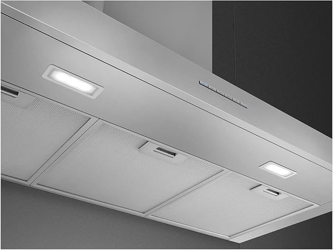 Smeg Kbt900Xe, 90cm Flat Chimney Cooker Hood - Stainless Steel Wall Decorative Hood - 1 Year Warranty