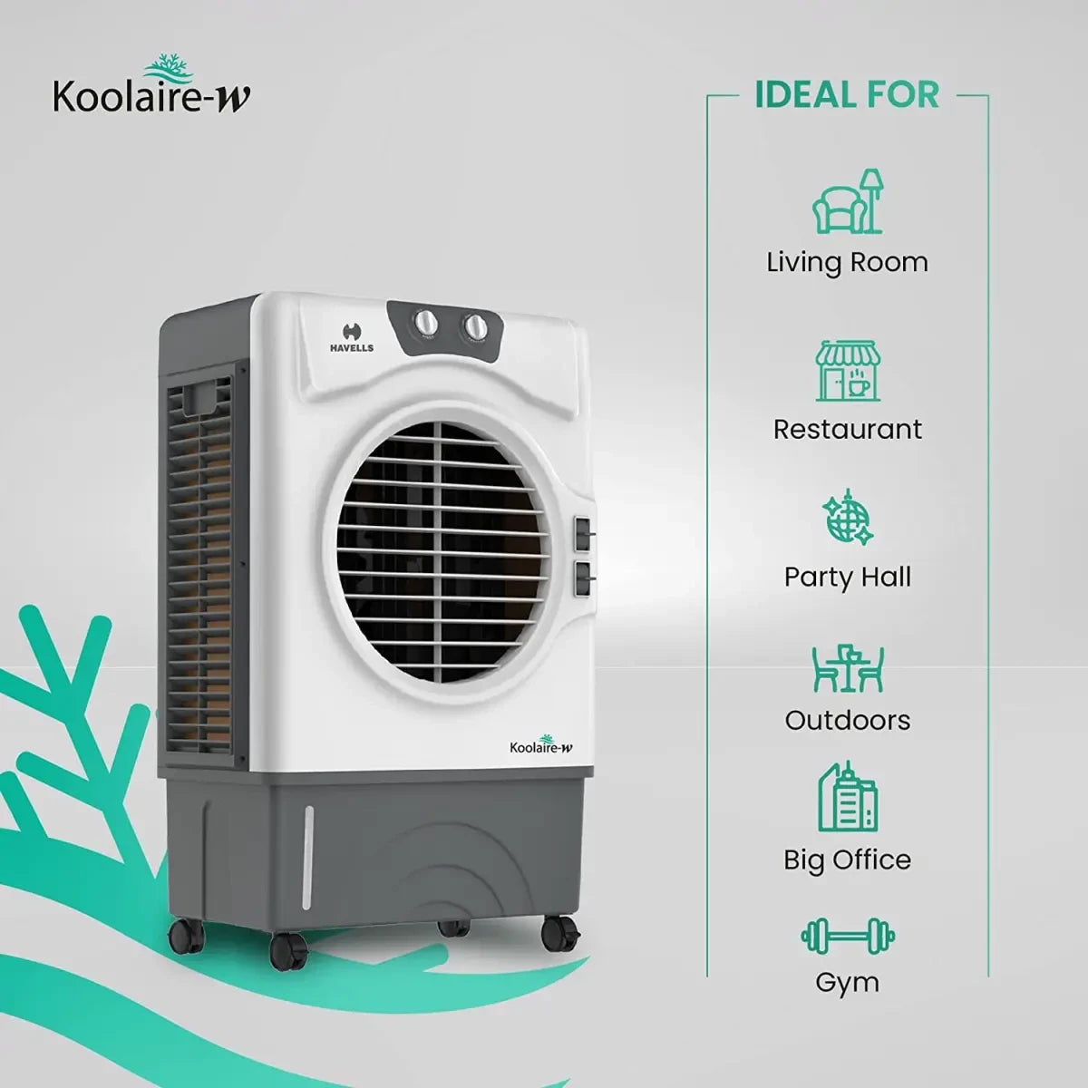 Havells Koolaire-W 51L 220W Desert Cooler, Ghracaaw050