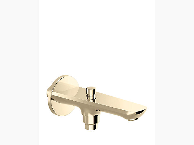 kohler K-20077IN-AF Bath spout with diverter in french gold