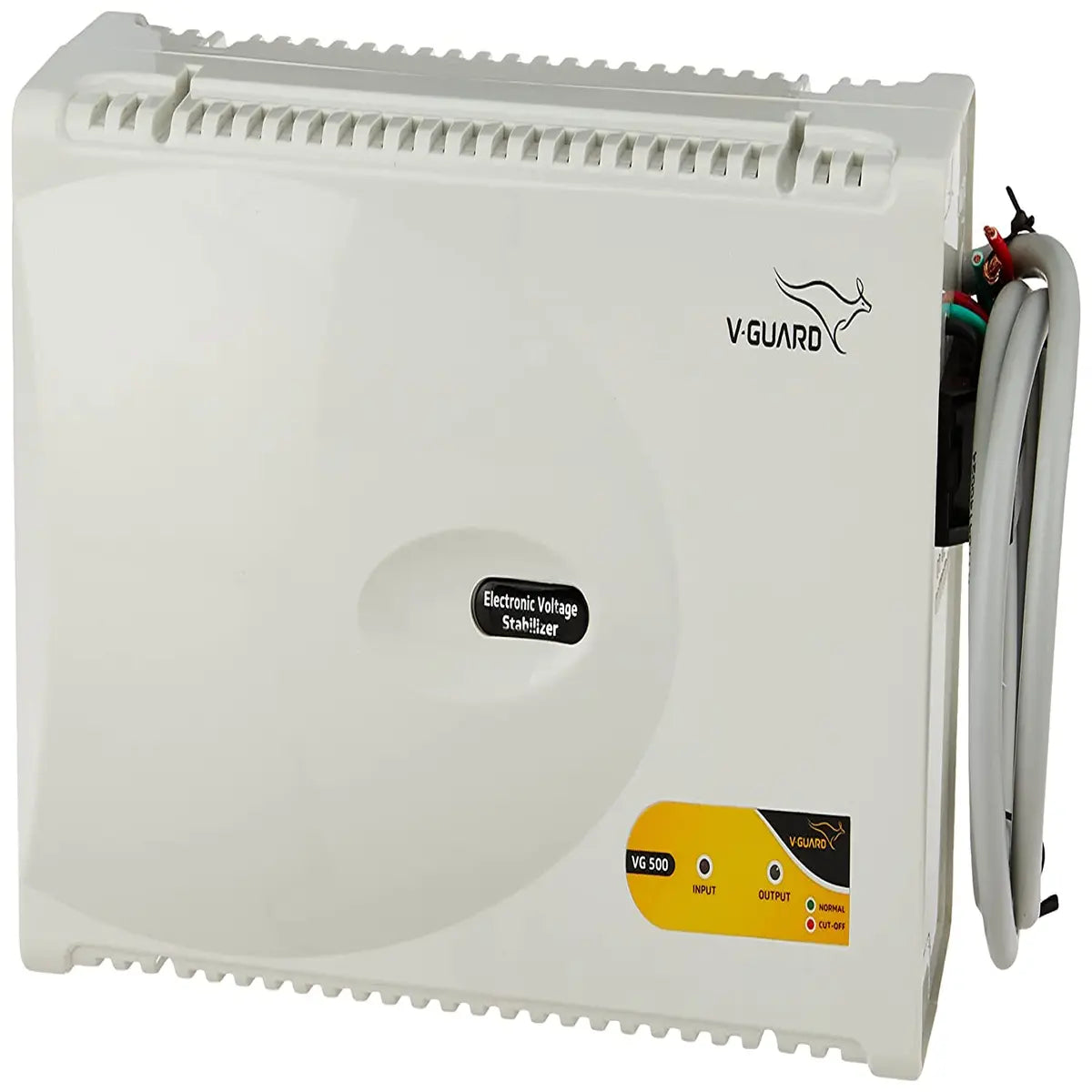 वी-गार्ड वीजी500 स्टेबलाइजर 2 टन एसी के लिए कार्य सीमा: 170V-270V (ग्रे)