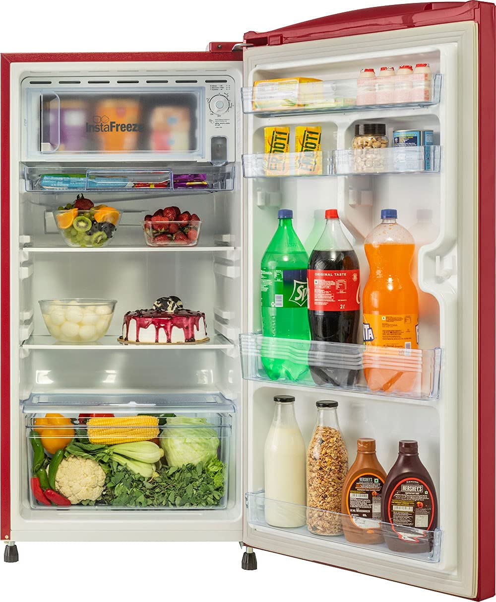 LLYOD Havells 200 L 3 Star Refrigerator Gldf213Sbwt2Pb Begonia Wine