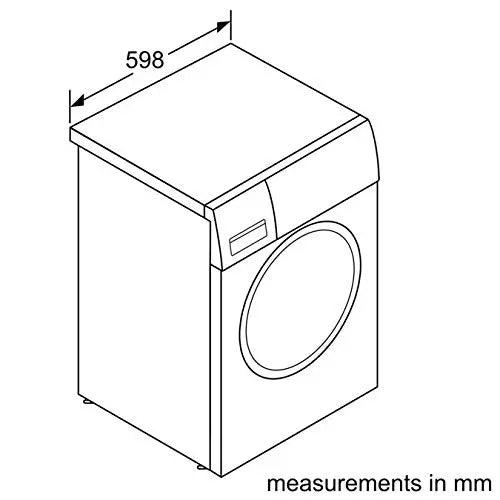 Siemens iQ500 washing machine, front loader 8 kg 1400 rpm WM14T461IN