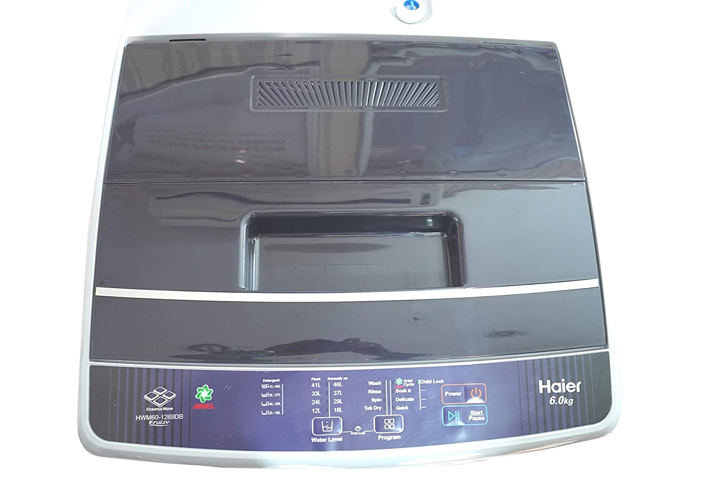 Haier 6 kg Fully Automatic Top Loading Washing Machine HWM60-1269DB Moonlight Grey
