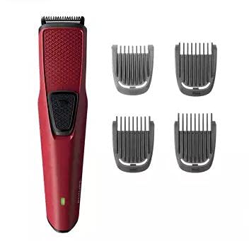 Philips BT1235/15 Skin-friendly Beard trimmer Dura Power Technology, Cordless Rechargeable with USB Charging, Charging indicator, Travel lock