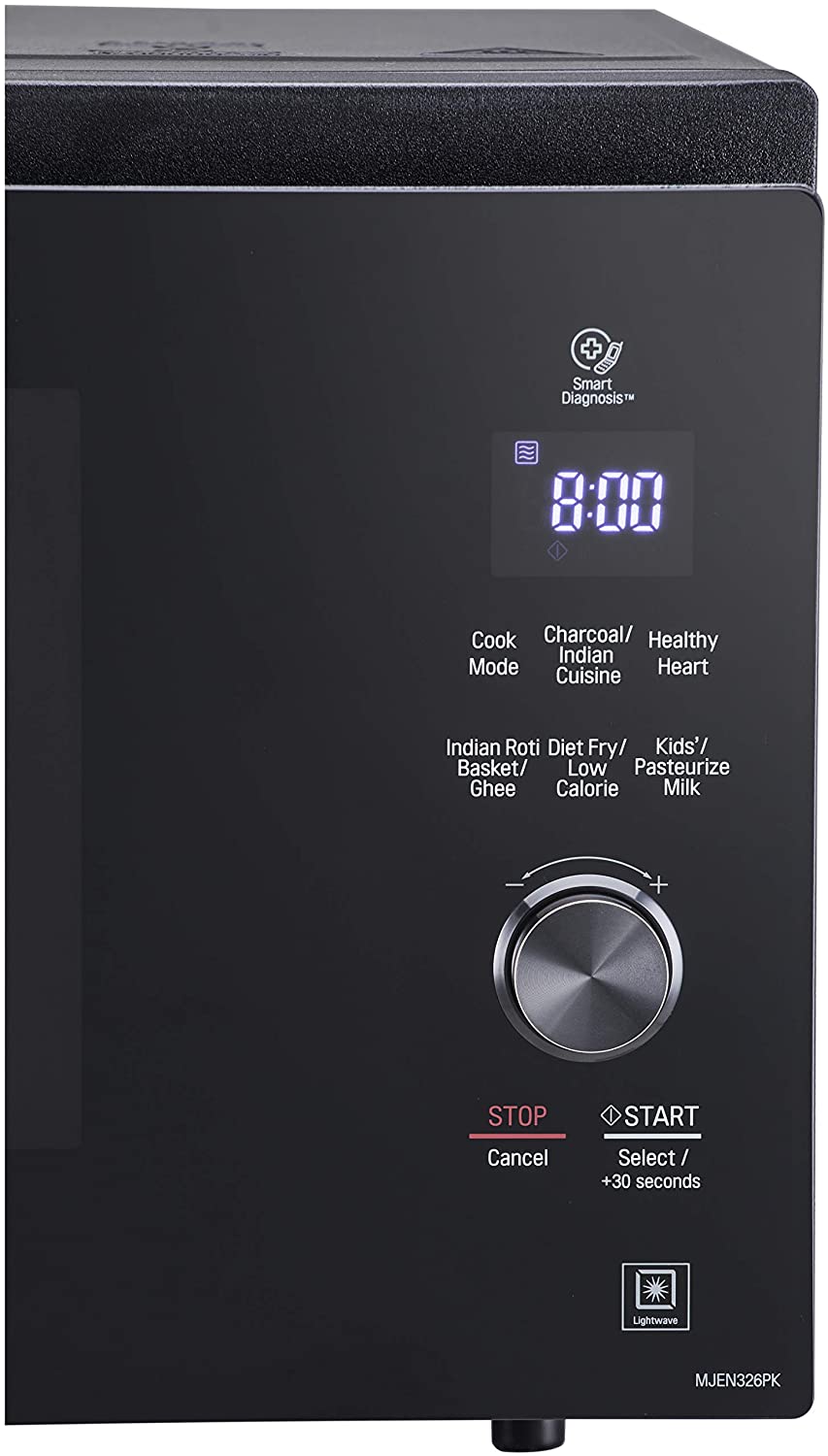 LG 32 L All in One Charcoal Convection Microwave Oven (MJEN326PK, Black)