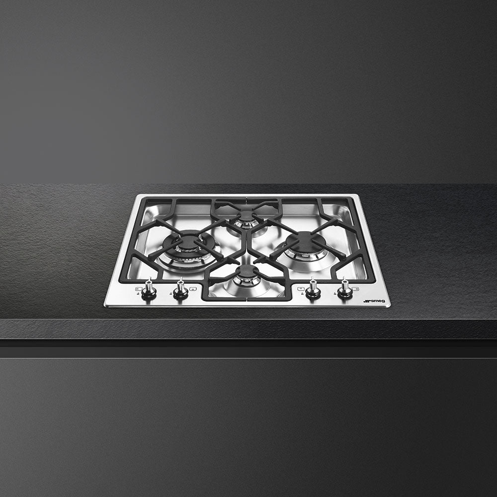 Smeg gas hob pgf64 4b 65cm