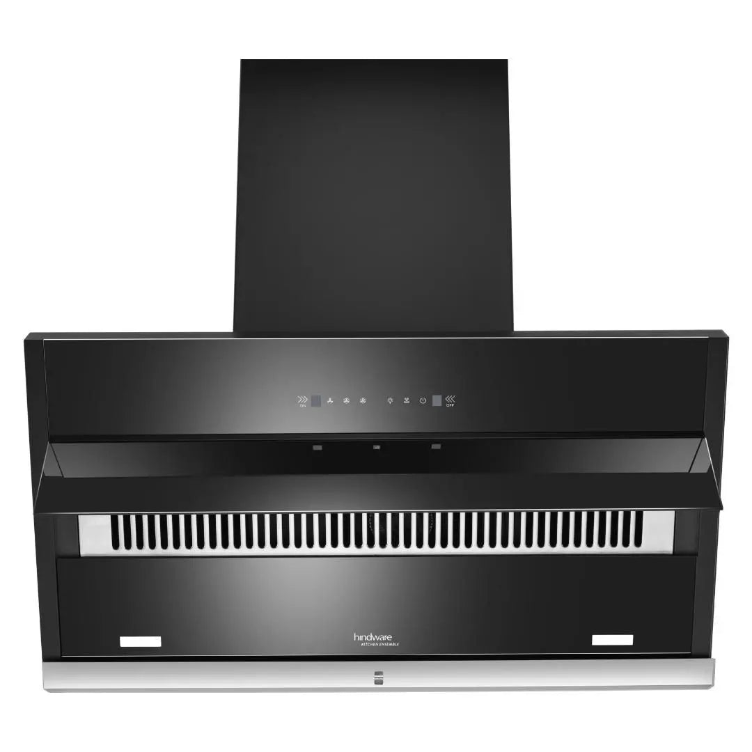 Hindware Wall Mount Chimney MAPLE 90 BLK Auto Clean