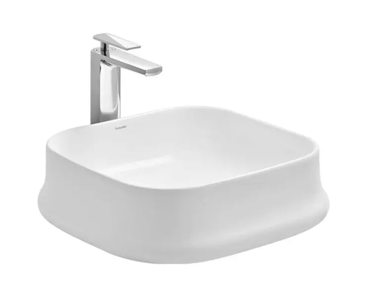 Cera A2020112 Senator Sherry Thin Rim Table Top Wash Basin - 455x455x135 mm