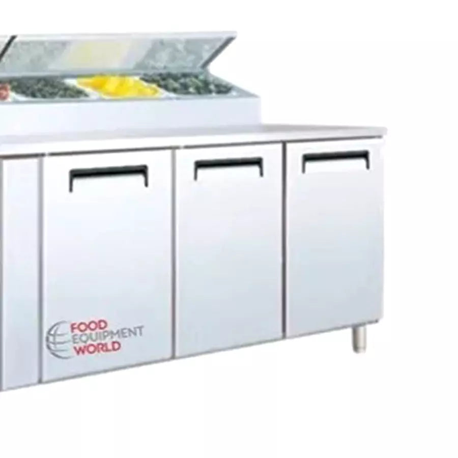 Celfrost freeze  PSE 301: 3-Door Refrigerated Prep Counter (Static)