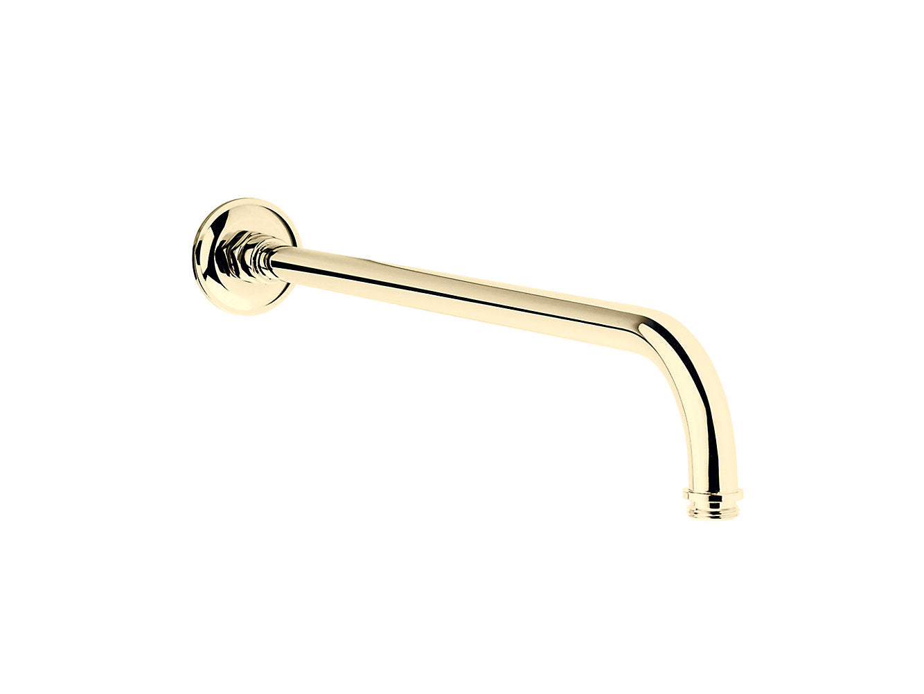 kohler K-16346IN-AF Wall mount elbow shower arm in french gold