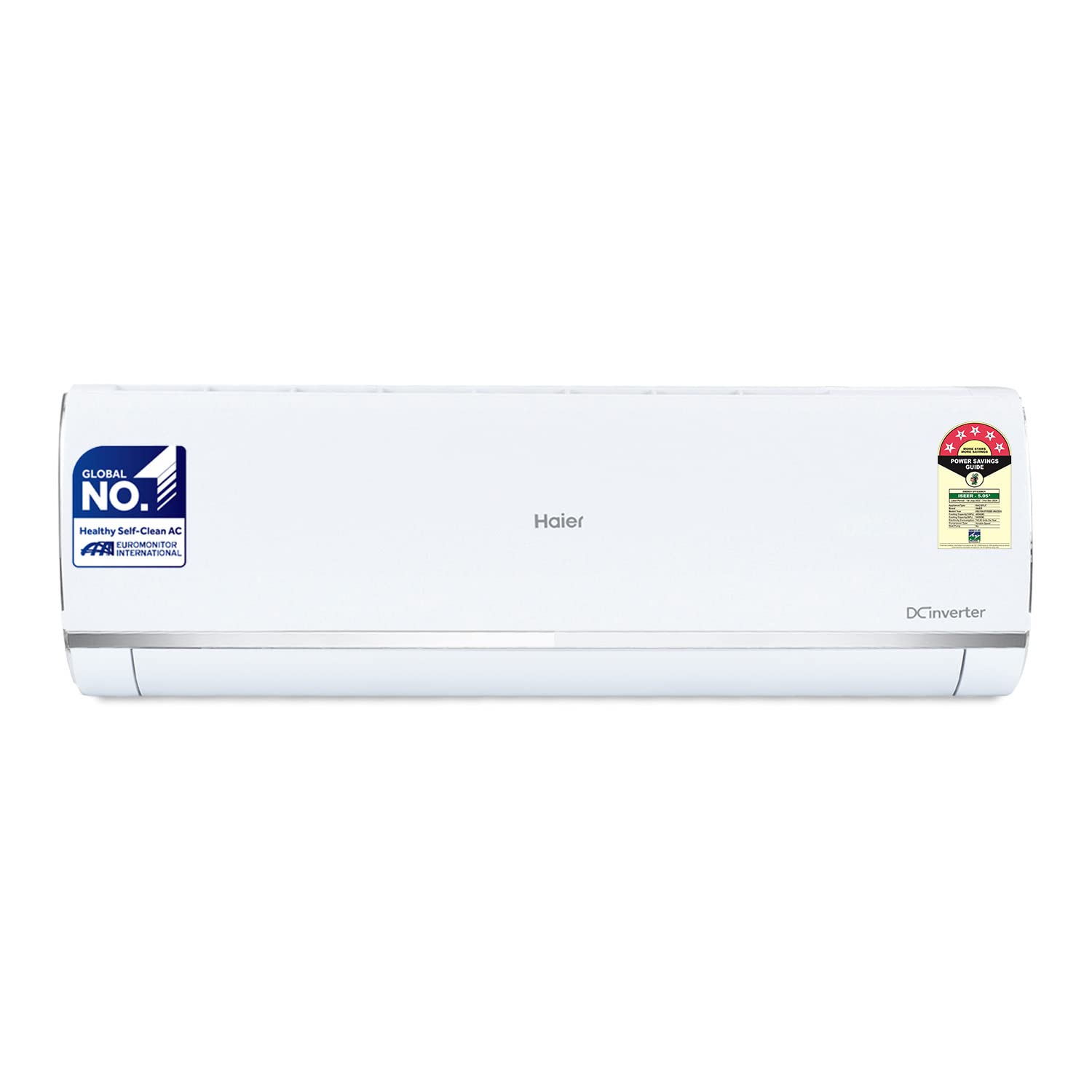Haier 1.5 Ton 5 Star Inverter Split AC HSU18K-PYS5BE-INV White
