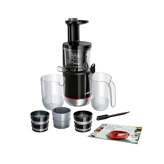 Bosch MESM731M 150W Cold Press Slow Juicer (Black) - Lifestyle Series