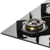 KAFF INF 60 4 Tempered Glass Top 4 Burner Electric Hob in Black - Automatic