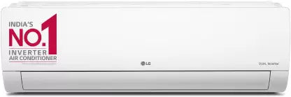 LG 6 in 1 Convertible 1 Ton 5 Star Dual Inverter Split AC (Copper Condenser, RS-Q14JNZE.ANLG)